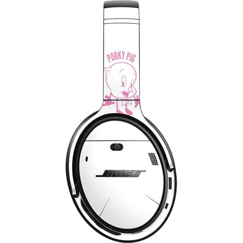 Looney Tunes Porky Pig Big Head Bose QuietComfort 35 II Headphones Skin