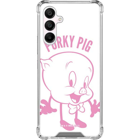 Looney Tunes Porky Pig Big Head Galaxy A16 5G Clear Case