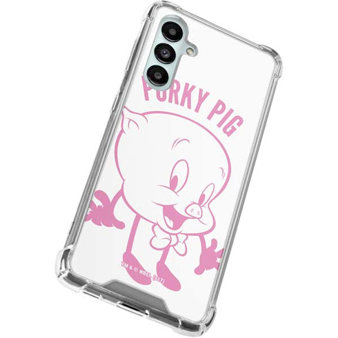 Looney Tunes Porky Pig Big Head Galaxy A16 5G Clear Case