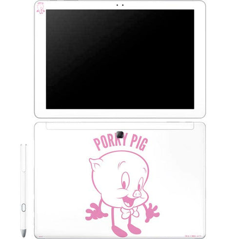 Looney Tunes Porky Pig Big Head Galaxy Book 12in Skin