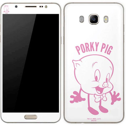 Looney Tunes Porky Pig Big Head Galaxy J7 Skin