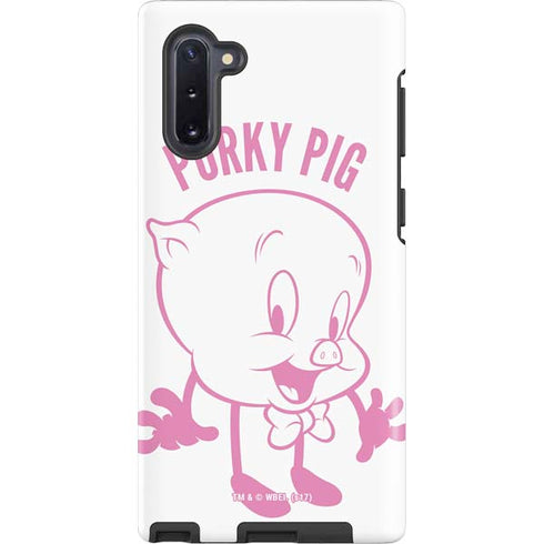 Looney Tunes Porky Pig Big Head Galaxy Cases