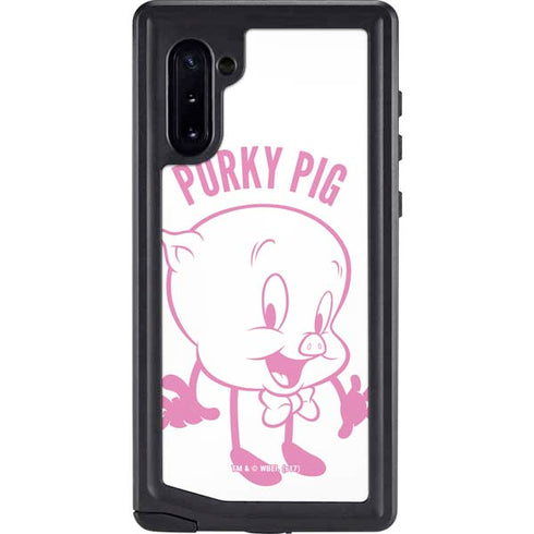 Looney Tunes Porky Pig Big Head Galaxy Cases