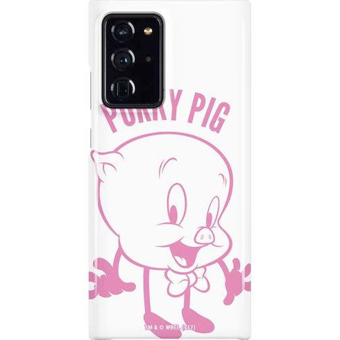 Looney Tunes Porky Pig Big Head Galaxy Cases