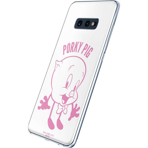 Looney Tunes Porky Pig Big Head Galaxy S10e Skin