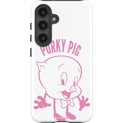 Looney Tunes Porky Pig Big Head Galaxy S25 Plus Impact Case