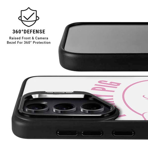 Looney Tunes Porky Pig Big Head Galaxy S24 Plus Kickstand Case