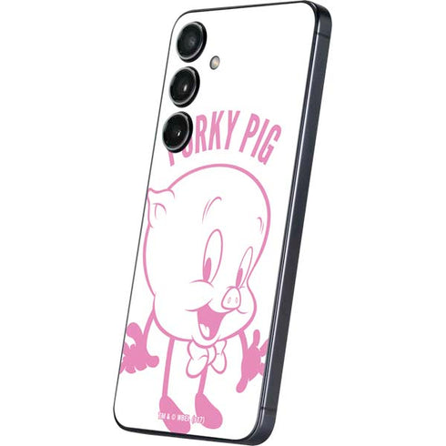 Looney Tunes Porky Pig Big Head Galaxy S25 Plus Skin