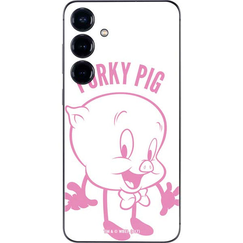 Looney Tunes Porky Pig Big Head Galaxy S24 Skin