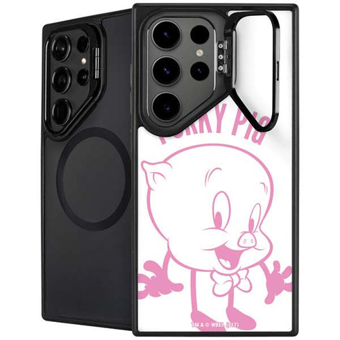 Looney Tunes Porky Pig Big Head Galaxy Cases