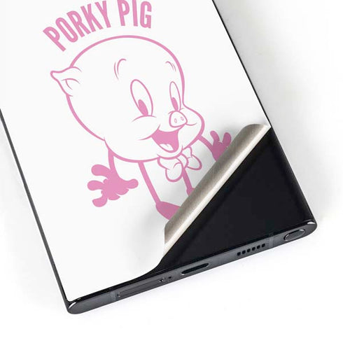 Looney Tunes Porky Pig Big Head Galaxy S24 Ultra Skin