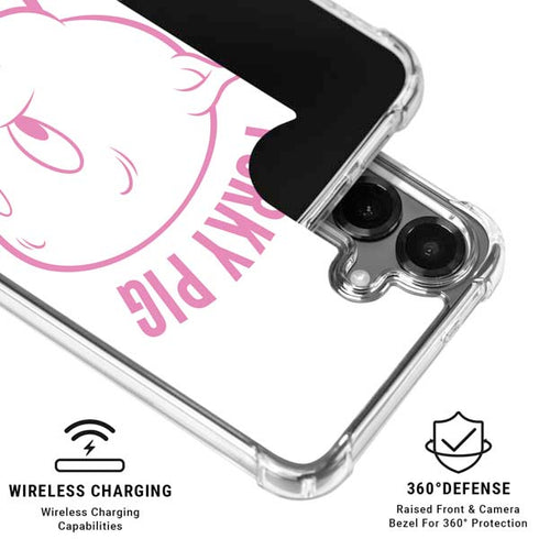 Looney Tunes Porky Pig Big Head Galaxy S26 Clear Case