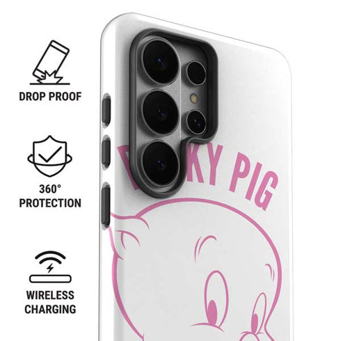 Looney Tunes Porky Pig Big Head Galaxy S26 Ultra Impact Case