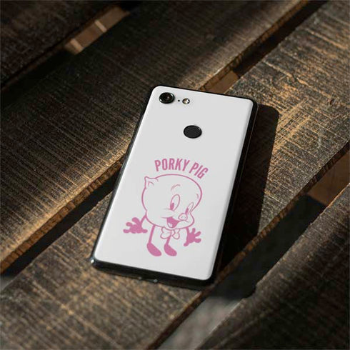 Looney Tunes Porky Pig Big Head Google Pixel 3 Skin