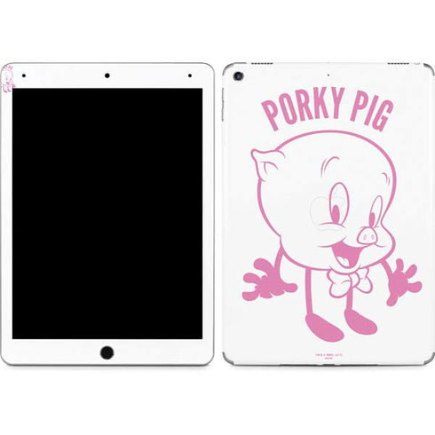 Looney Tunes Porky Pig Big Head iPad Skins
