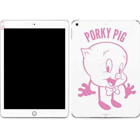 Looney Tunes Porky Pig Big Head Apple iPad Skin