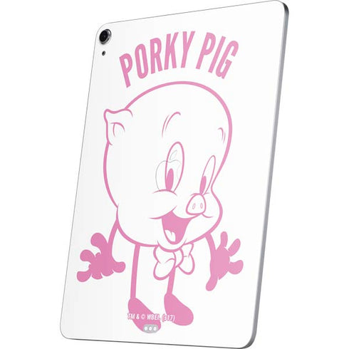 Looney Tunes Porky Pig Big Head Apple iPad Air Skin