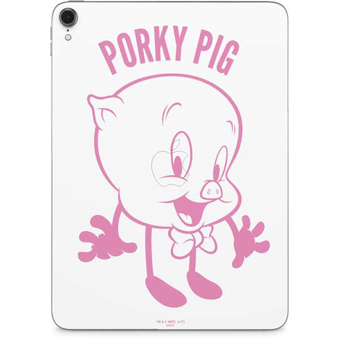 Looney Tunes Porky Pig Big Head Apple iPad Pro Skin