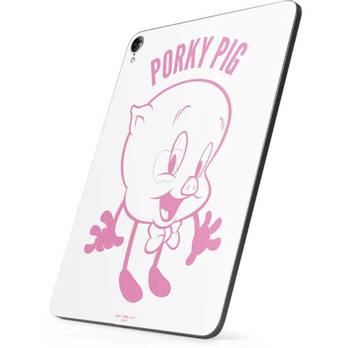 Looney Tunes Porky Pig Big Head Apple iPad Pro Skin