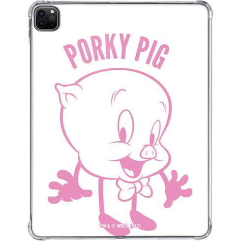 Looney Tunes Porky Pig Big Head iPad Pro 11in (2024) Clear Case