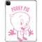 Looney Tunes Porky Pig Big Head iPad Pro 11in (2024) Clear Case