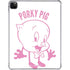 Looney Tunes Porky Pig Big Head iPad Pro 11in (2024) Clear Case