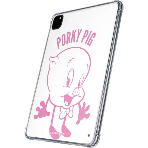 Looney Tunes Porky Pig Big Head iPad Pro 11in (2024) Clear Case