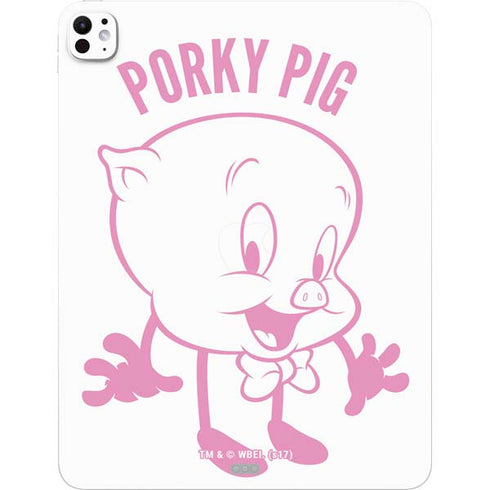 Looney Tunes Porky Pig Big Head iPad Pro 13in M4 (2024) Skin