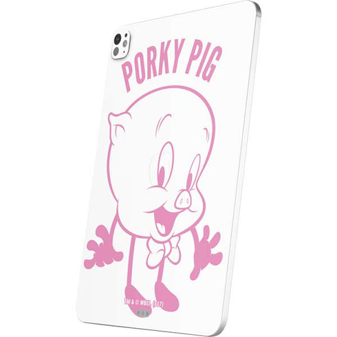 Looney Tunes Porky Pig Big Head iPad Pro 13in M4 (2024) Skin