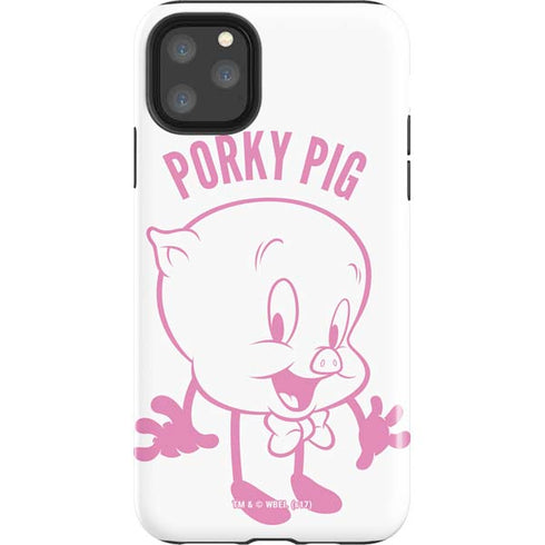 Looney Tunes Porky Pig Big Head iPhone Cases