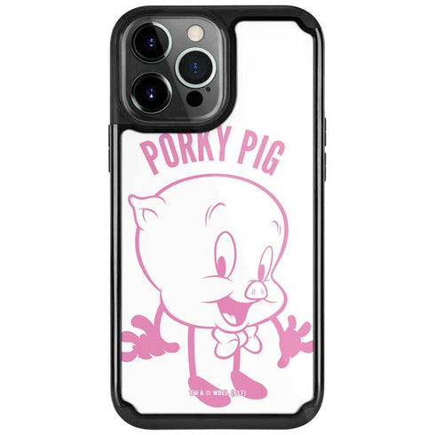 Looney Tunes Porky Pig Big Head iPhone Cases