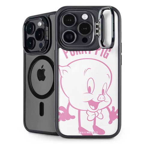 Looney Tunes Porky Pig Big Head iPhone 14 Pro Kickstand Case
