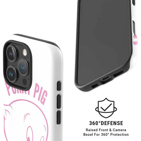 Looney Tunes Porky Pig Big Head iPhone 16 Pro Max Magsafe Impact Case