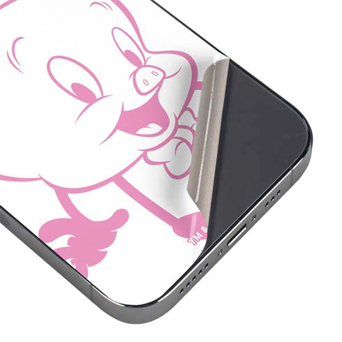 Looney Tunes Porky Pig Big Head iPhone 16 Pro Max Skin