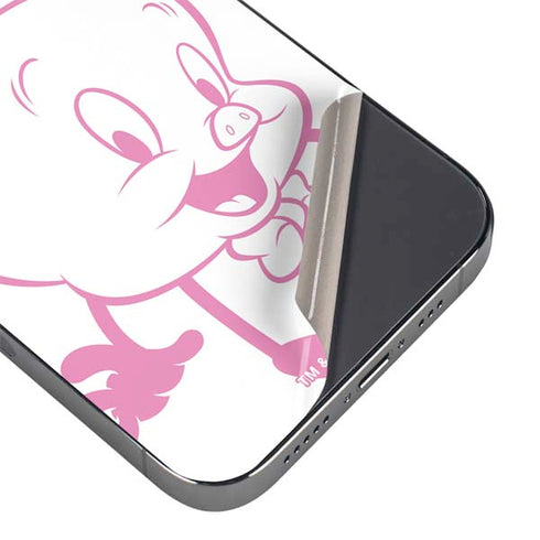 Looney Tunes Porky Pig Big Head iPhone 16 Pro Skin