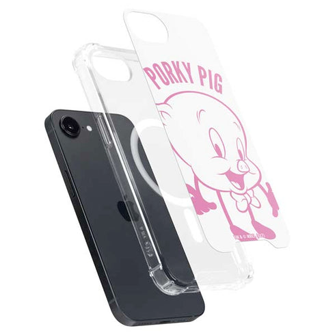 Looney Tunes Porky Pig Big Head iPhone 16e MagSafe Case