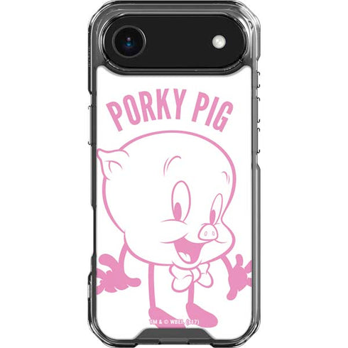Looney Tunes Porky Pig Big Head iPhone 17 Air Clear Case