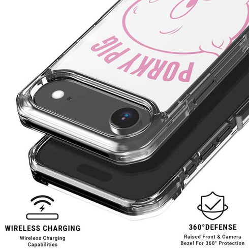 Looney Tunes Porky Pig Big Head iPhone 17 Air Clear Case