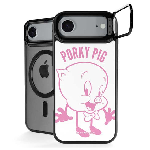Looney Tunes Porky Pig Big Head iPhone 17 Air Kickstand Case
