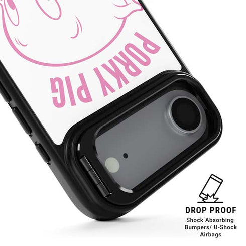 Looney Tunes Porky Pig Big Head iPhone 17 Air Kickstand Case
