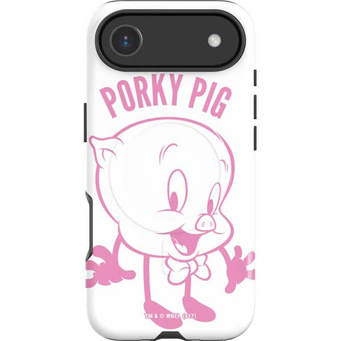 Looney Tunes Porky Pig Big Head iPhone 17 Air Magsafe Impact Case