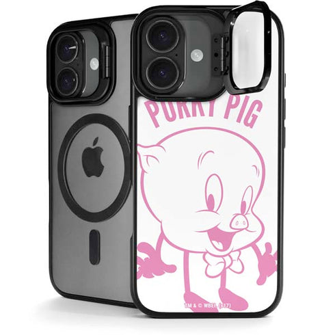 Looney Tunes Porky Pig Big Head iPhone 17 Kickstand Case