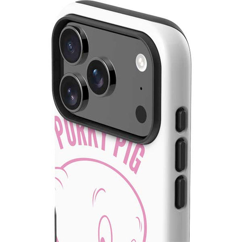 Looney Tunes Porky Pig Big Head iPhone 17 Pro Impact Case