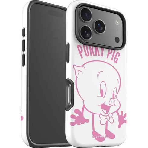 Looney Tunes Porky Pig Big Head iPhone 17 Pro Impact Case