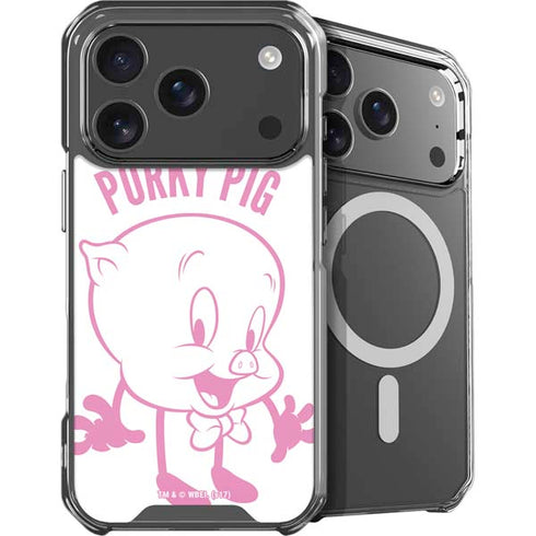 Looney Tunes Porky Pig Big Head iPhone 17 Pro MagSafe Case