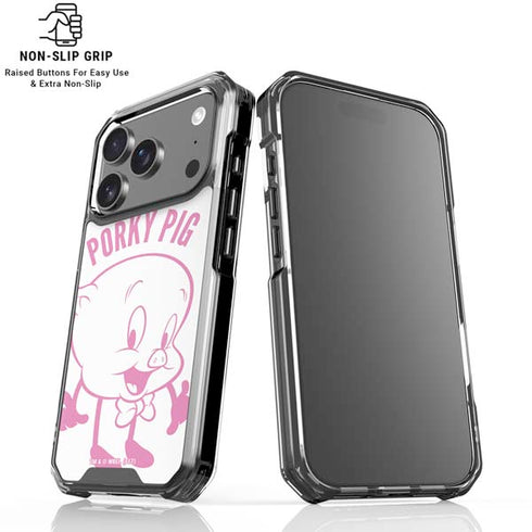Looney Tunes Porky Pig Big Head iPhone 17 Pro MagSafe Case