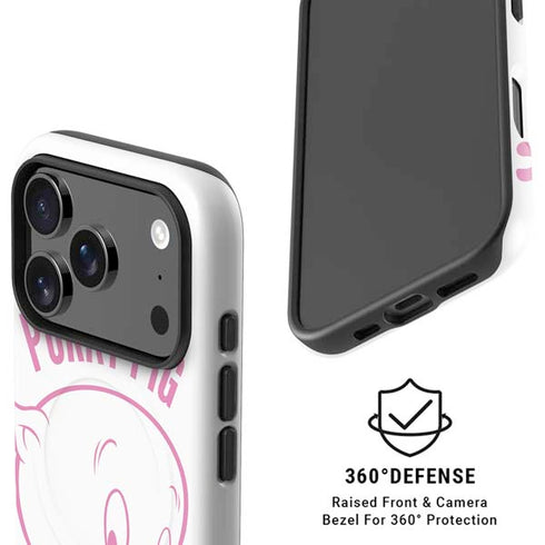 Looney Tunes Porky Pig Big Head iPhone 17 Pro Max Magsafe Impact Case