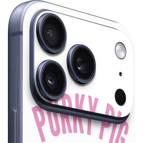 Looney Tunes Porky Pig Big Head iPhone 17 Pro Max Skin