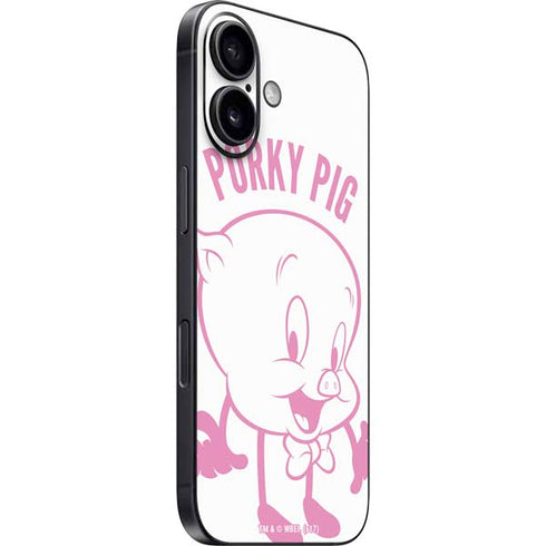 Looney Tunes Porky Pig Big Head iPhone 17 Skin