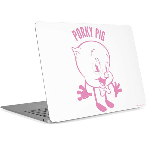 Looney Tunes Porky Pig Big Head Apple MacBook Air Skin